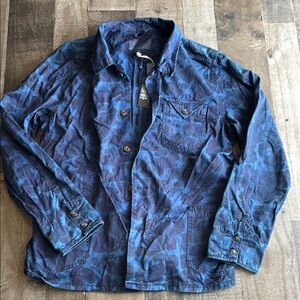 Scotch & Soda new with tags indigo dyed barn jacket